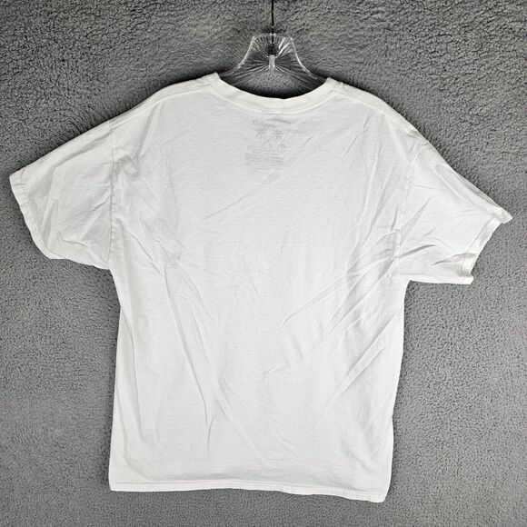 Riot Society Men Shirt Large White Coconut Graphic Print Tee - Picture 2 of 8